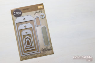 Sizzix Framelits Die Set 8PK – Tag Collection by Tim Holtz（658784）