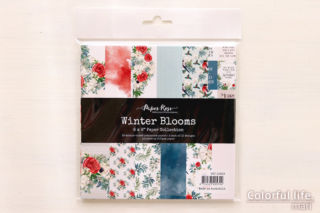 WINTER BLOOMS 6×6 Paper Pack（Paper Rose）