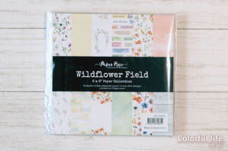 Paper Rose WILDFLOWER FIELD 6×6 Paper Pack 24703