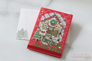 ハッピーなホリデーがやってくる♪わくわくを詰め込んだクリスマスカード（アップ：ヤミークリスマス/スタンピンアップ）